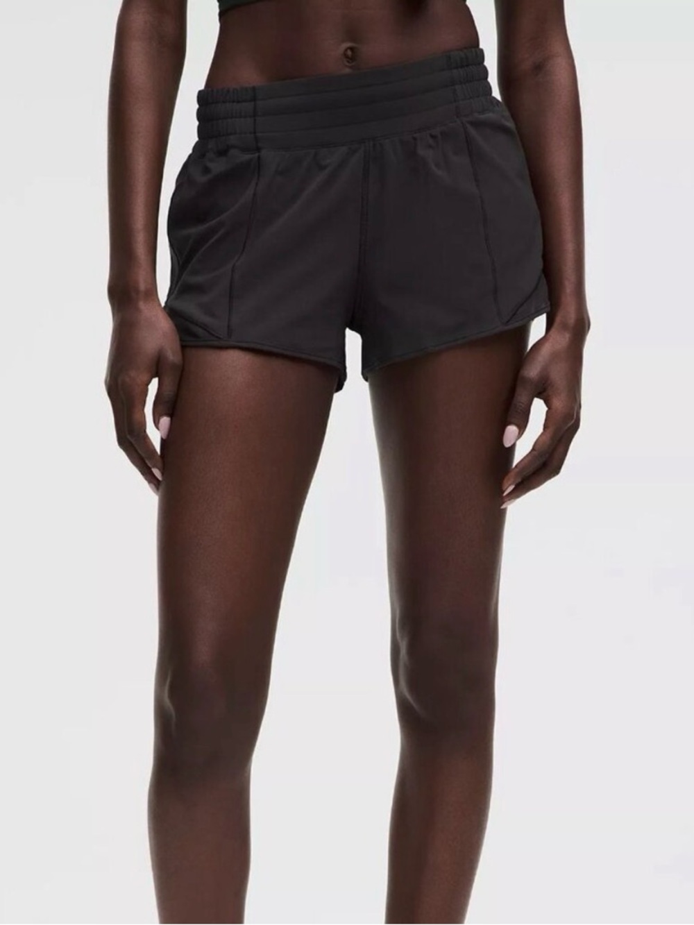 lululemon athletica Black Athletic Shorts